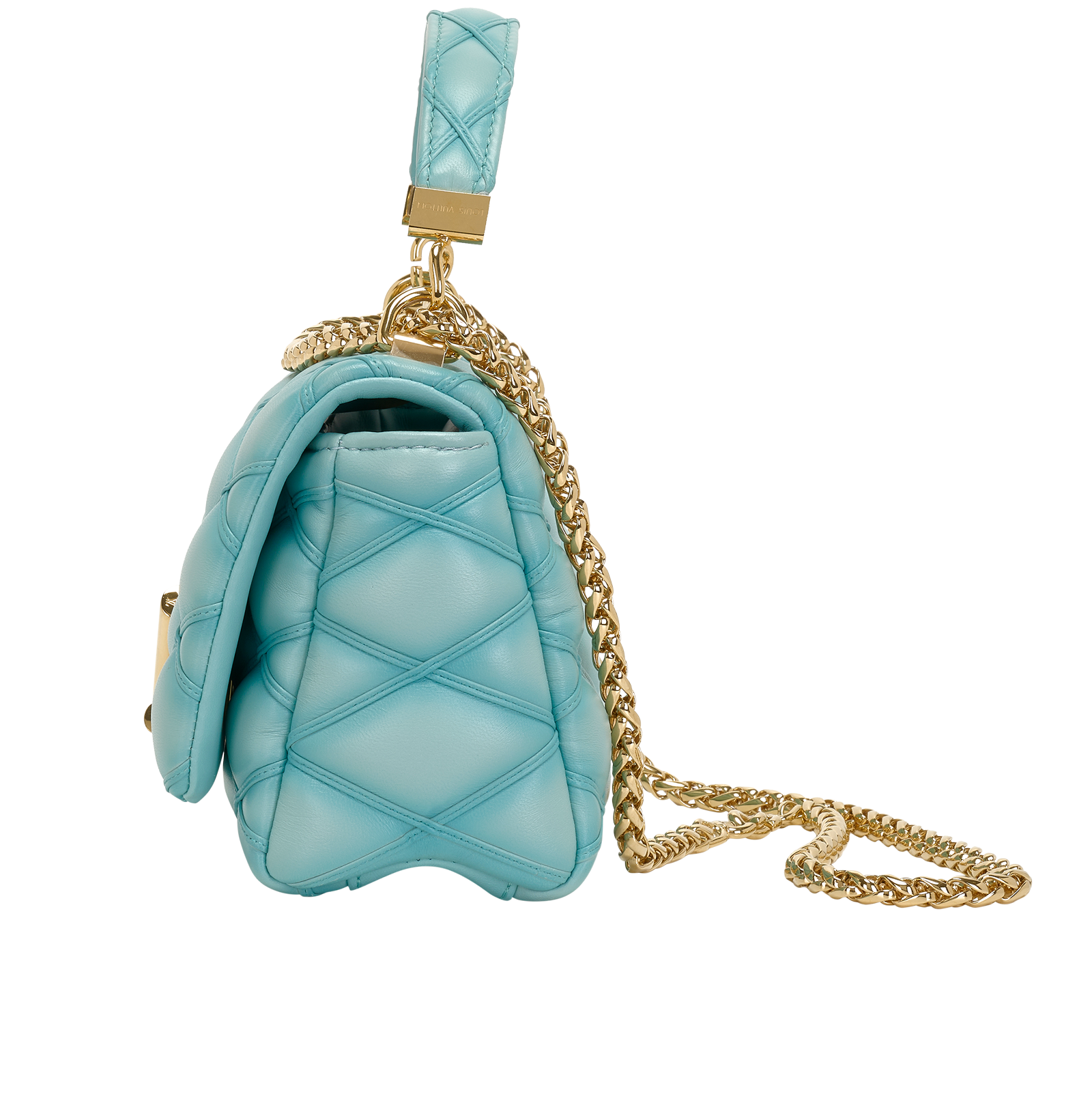 GO-14 MM, &pound;2,750, Handbags, Blue, Leather, Bottom view